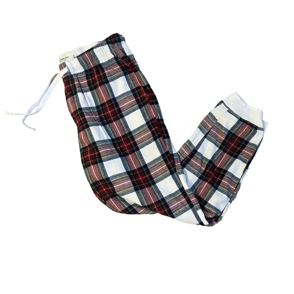 || NEW || Abercrombie & Fitch Multicolor Plaid Soft Sleep Pants Men’s Medium